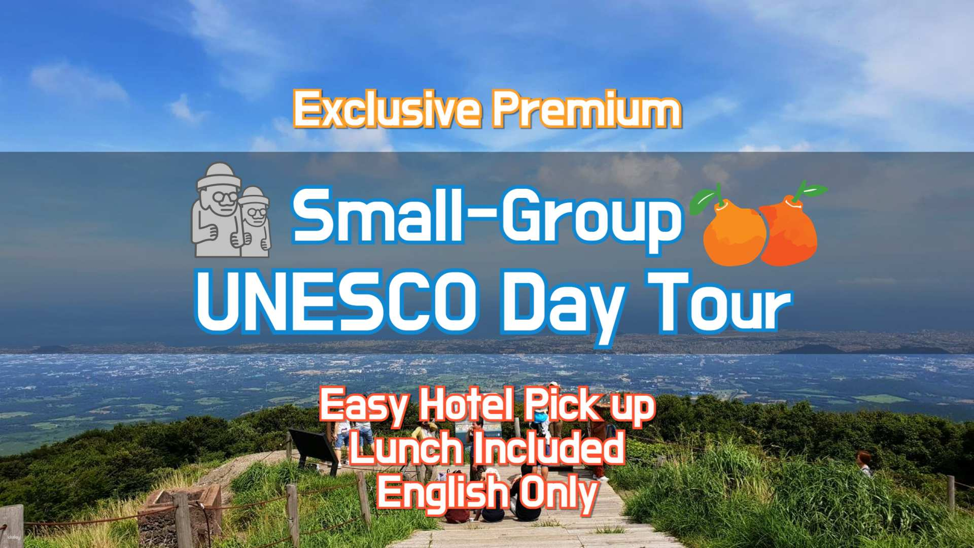 Explore Jeju's stunning landscapes and rich culture on a small-group tour where personal connections and shared experiences are just as memorable as the breathtaking views. Enjoy hassle-free travel with included meals and convenient pick-up service.